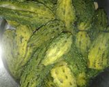 A picture of step 3 of Stuffed masala karela / bittergourd.