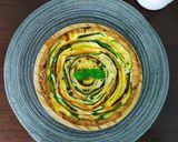 Foto del paso 7 de la receta: Tarta de vegetales en espiral