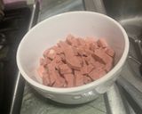 Foto del paso 1 de la receta: Locrio de salami 🇩🇴