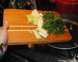 A picture of step 5 of Persian artichoke and celery stew.
