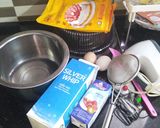 Hình bước làm 6 của món Bánh kem bằng nồi cơm điện
