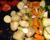 Foto del paso 1 de la receta: Guarnición de vegetales al horno