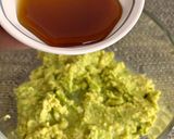A picture of step 6 of Fig and Feta Guacamole.