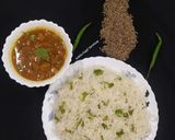 A picture of step 3 of Rajma Rice.