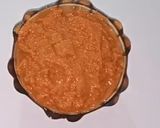 A picture of step 2 of Kadai Paneer.