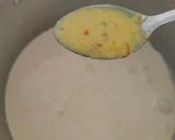 A picture of step 5 of Rasmalai Cake (eggless).