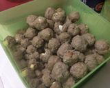 Foto langkah ke 5 dari resep Bakso 3 Rasa by Nabila.
