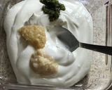 A picture of step 3 of Dahi orro. (aubergine in yogurt).