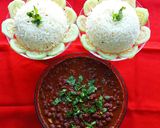 A picture of step 5 of Red cowpeas and rice.