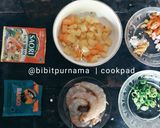 Foto langkah ke 1 dari resep #7. Udang Sayur Saos Tiram.