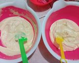 Foto langkah ke 4 dari resep Marble Butter Cake Jadoel, mix Pandan Coklat.