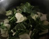 Foto del paso 4 de la receta Potaje vegetariano de garbanzos, con acelgas y huevos de codorniz
