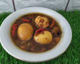 Foto langkah ke 4 dari resep Telur kecap Ebi.