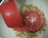 A picture of step 4 of Chicken Bhrtaa.
