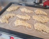 Une image de l'étape 2 de Nuggets au flocon d'avoine.