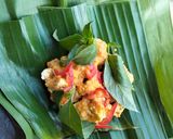 Foto langkah ke 3 dari resep Pepes Ayam Tahu Kemangi Khas Sunda.