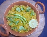 A picture of step 7 of Cabbage and capsicum sabzi.