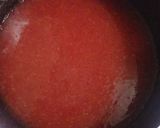 Hình bước làm 4 của món Pudding dâu tây