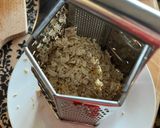 A picture of step 1 of Tofu balls.