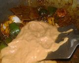 A picture of step 5 of Kadhai Paneer.