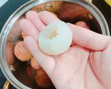 Hình bước làm 3 của món Vải thiều ngâm