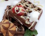 Luxury dessert meal CHOCOLATTO WAFFLES recipe step 3 photo