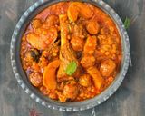 عکس مرحله 1 از دستور خورشت به آلو