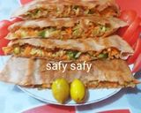 A picture of step 5 of Vegetable Hawawshi.