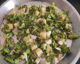 A picture of step 4 of Broccoli soup.