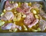 Φωτογραφία βήματος 3 της συνταγής Κοτόπουλο στο φούρνο με πατάτες