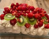 Une image de l'étape 14 de Pavlova façon bûche !.