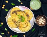 A picture of step 5 of Instant Bajra Idli.