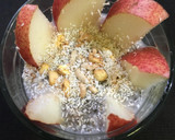 Foto del paso 4 de la receta: Leche de coco casera + bagazo de coco tostado + chía pudding de coco: sin gluten, vegan y sin azúcar