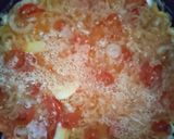 Gambar langkah 5 resipi Telur Goreng Bawang Tumis Garing.