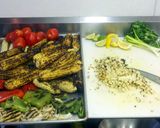 A picture of step 2 of grilled corn salsa.