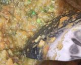 A picture of step 6 of Pav bhaji.