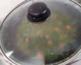 A picture of step 3 of Green Amaranth Curry.