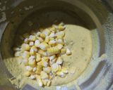 A picture of step 3 of Corn Maggi Pancakes.