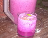 Foto langkah ke 3 dari resep Es Susu Lemon (Homemade Buttermilk) + Jus Buah Naga.