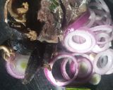 A picture of step 3 of Gesha stew.
