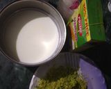 A picture of step 1 of Mahalabia.