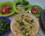 Foto langkah ke 2 dari resep Papais Tahu & Teri medan (masakan Sunda).