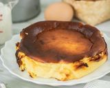 Foto langkah ke 4 dari resep Basque style Bake Cheesecake.