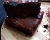A picture of step 10 of Oreo brownies 🇺🇸.