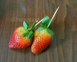 A picture of step 3 of Chocolatey strawberries.