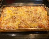 A picture of step 6 of Enchilada Casserole.