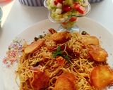 عکس مرحله 1 از دستور ماکارونی با‌گوشت ماهی