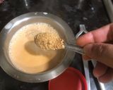 A picture of step 4 of Saffron Tea.