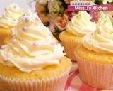 A picture of step 14 of Lemon Cupcakes + Lemon Buttercream Frosting = The Perfect Cupcake.