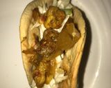 A picture of step 6 of Chicken Tacos.